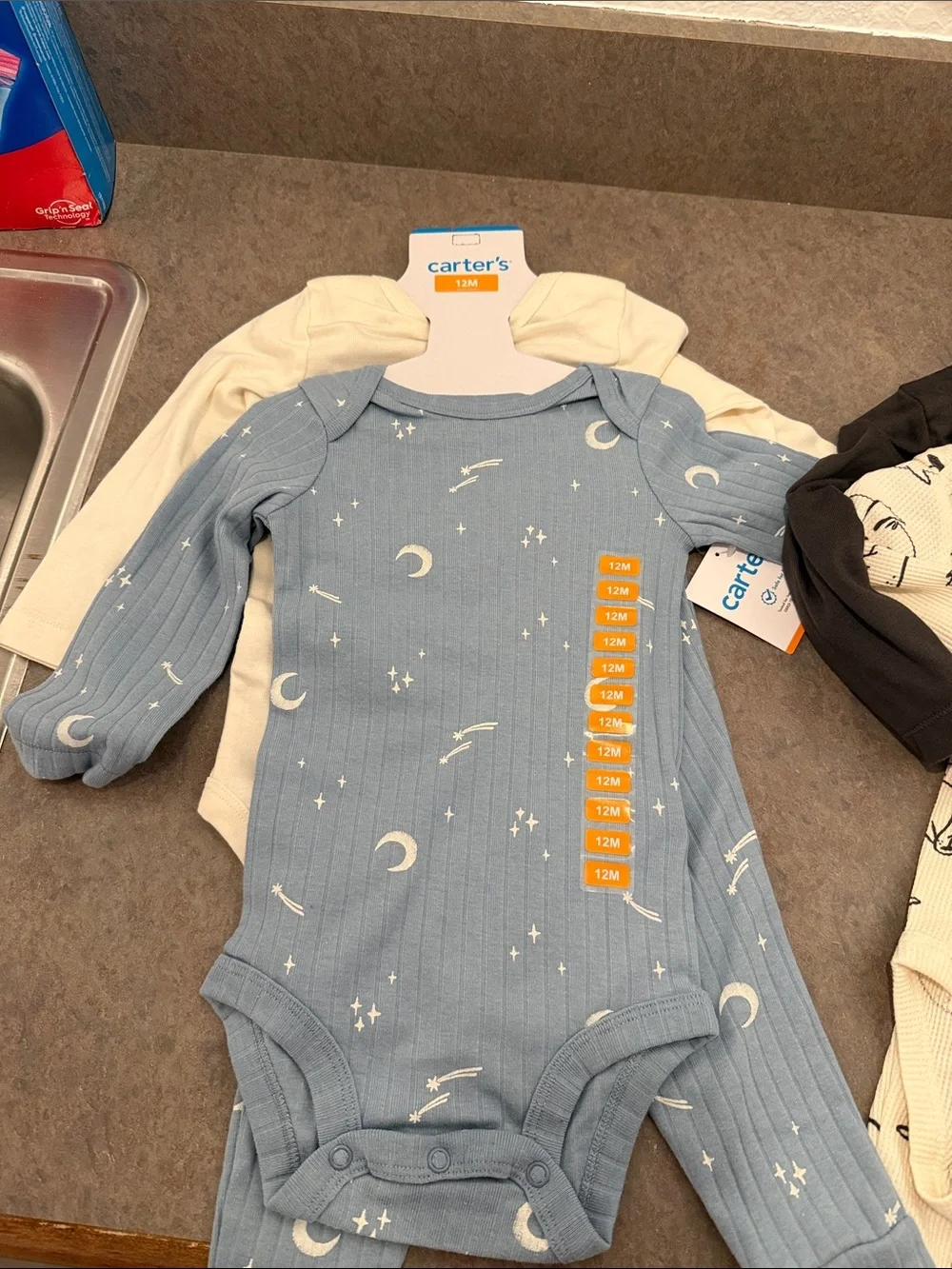 Carters 3 piece sets price is for both sets. NWT